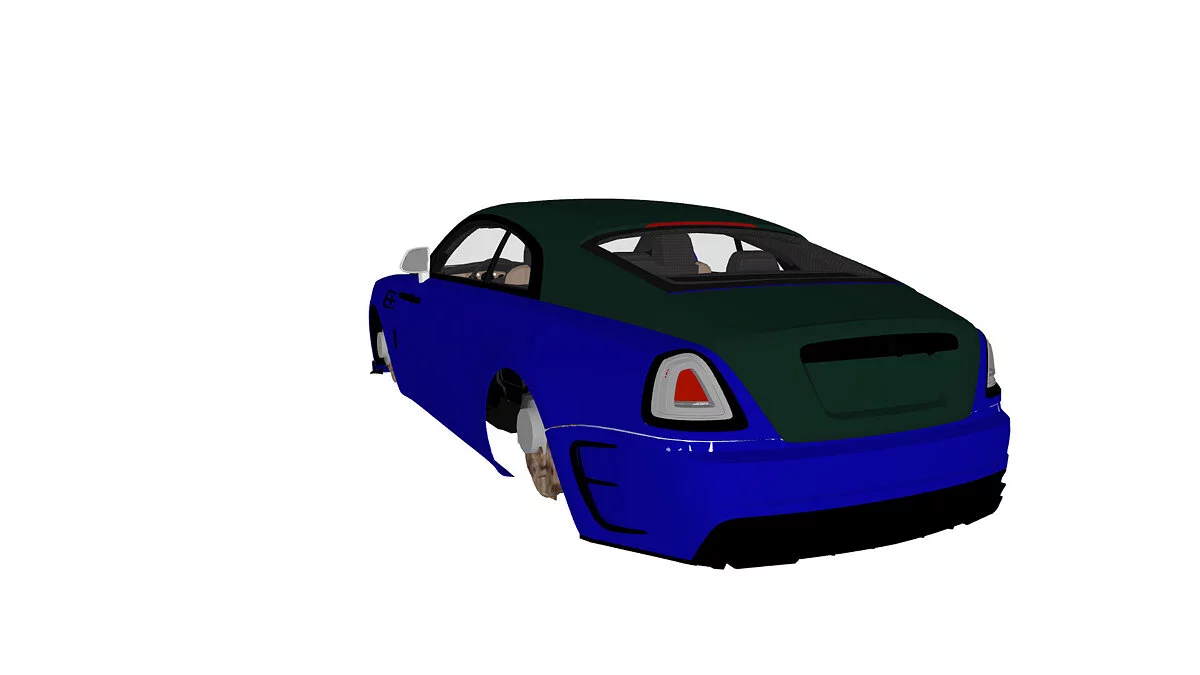 Simple Car Crash Physics Sim — Rolls-Royce Phantom Brabus