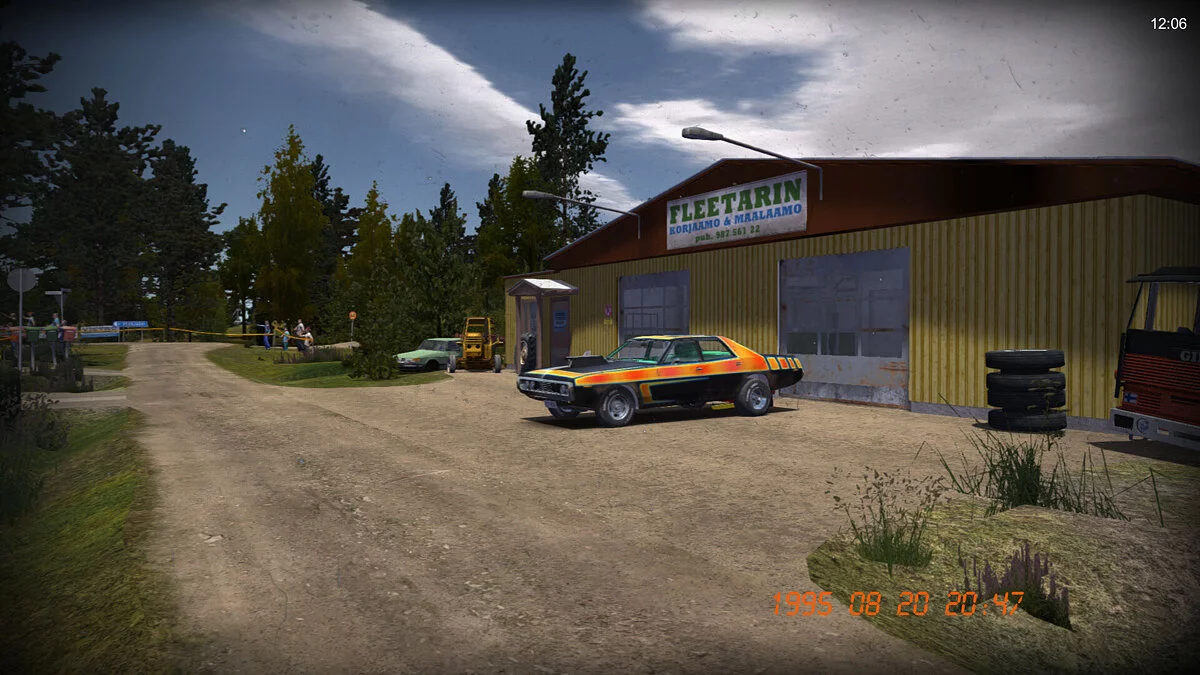 My Summer Car — Сатсума полусток, имеются номера, бесконечные деньги, много еды