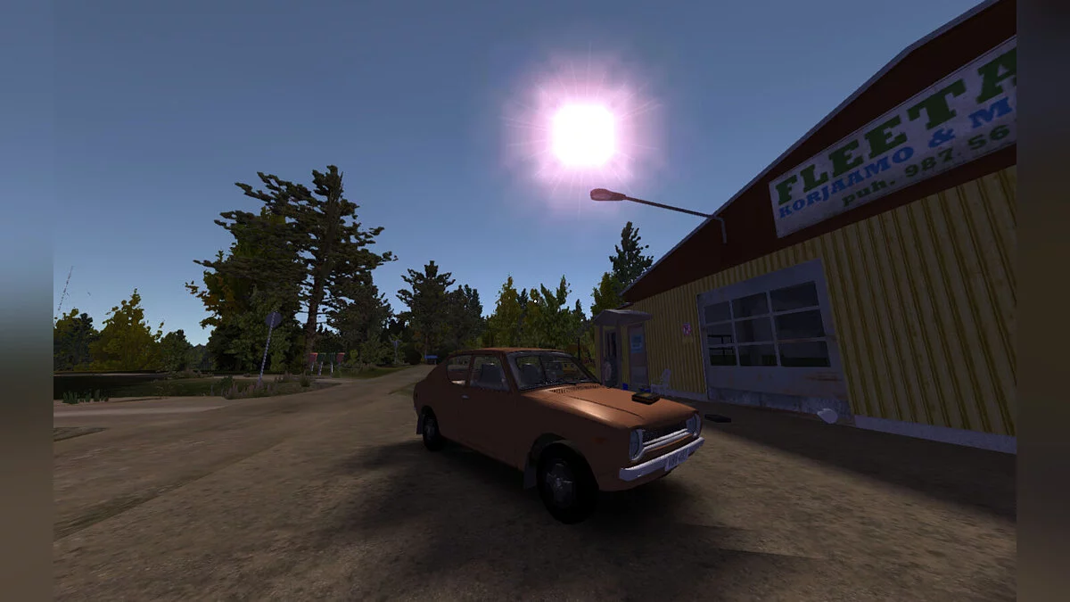 My Summer Car — Сатсума с главного экрана игры