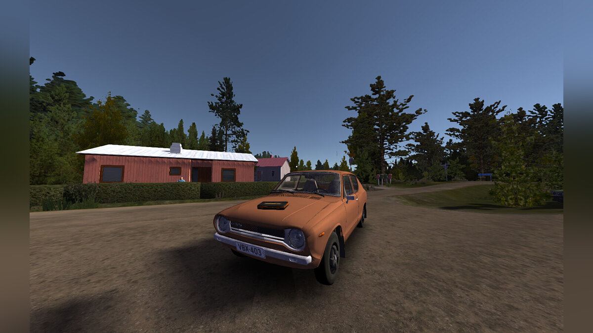 My Summer Car — Сатсума с главного экрана игры