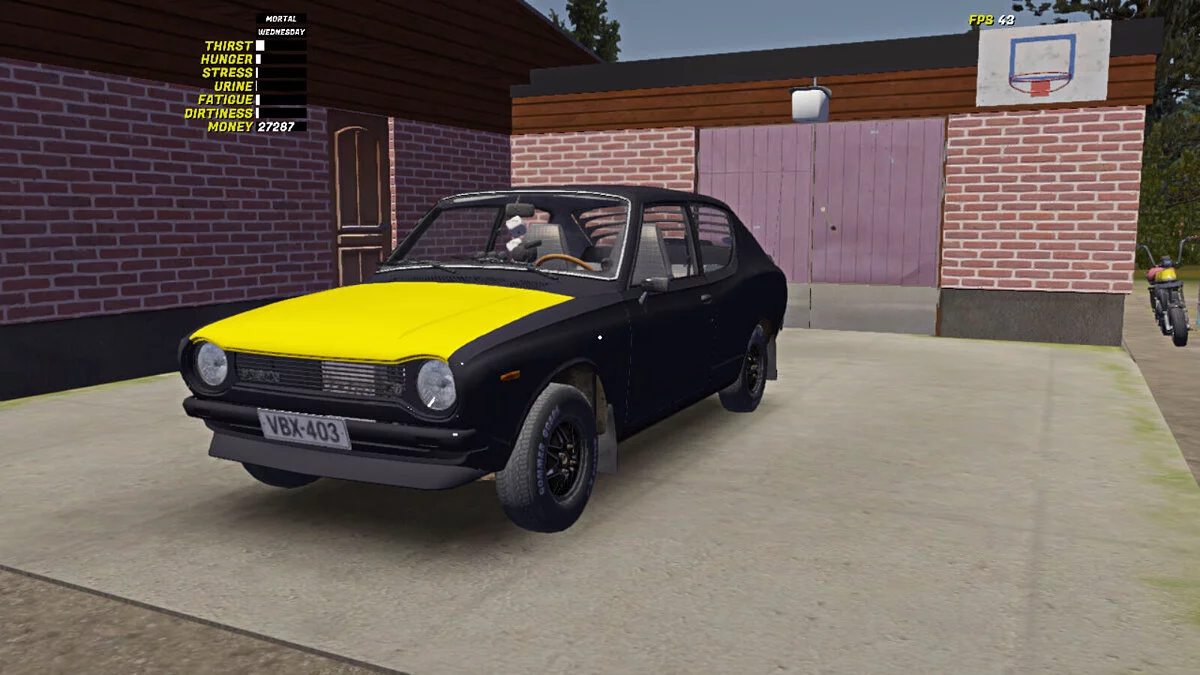 My Summer Car — Сатсума сток, 27к марок, установлены GT детали, сюжет почти не тронут