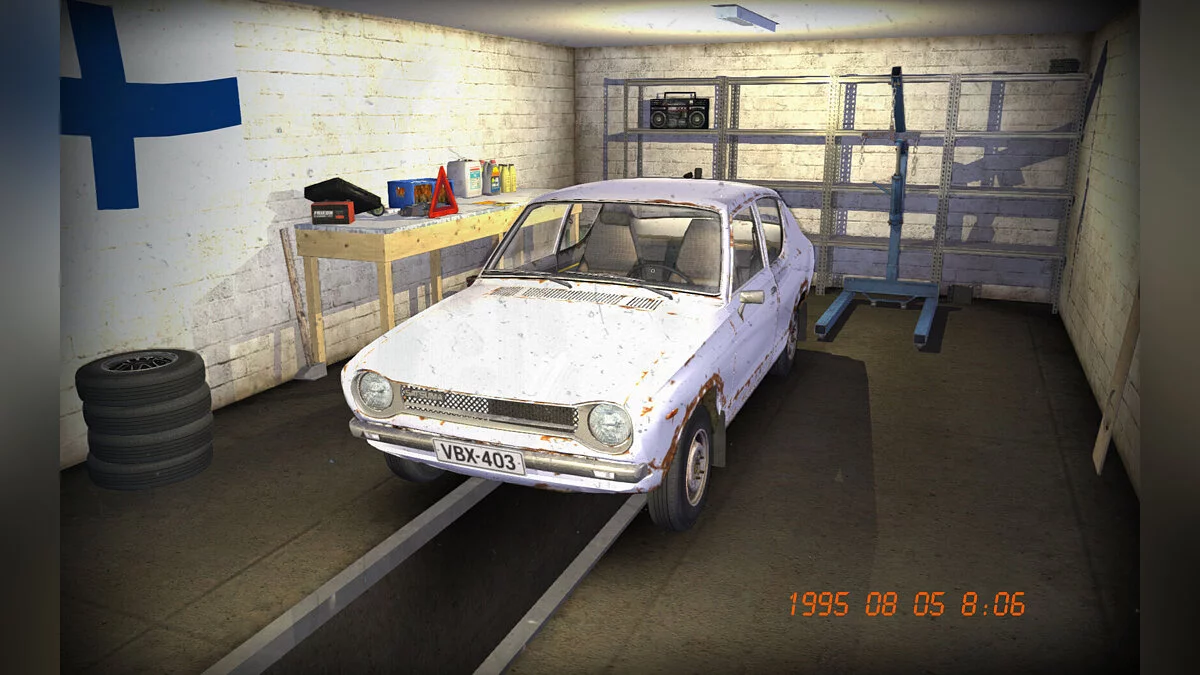 My Summer Car — Satsuma сток, 490к пробега, сюжет не пройден