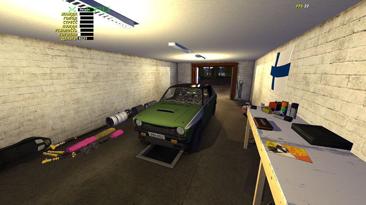 My Summer Car — Сатсума тюнинг, 9.5к марок, сюжет не пройден