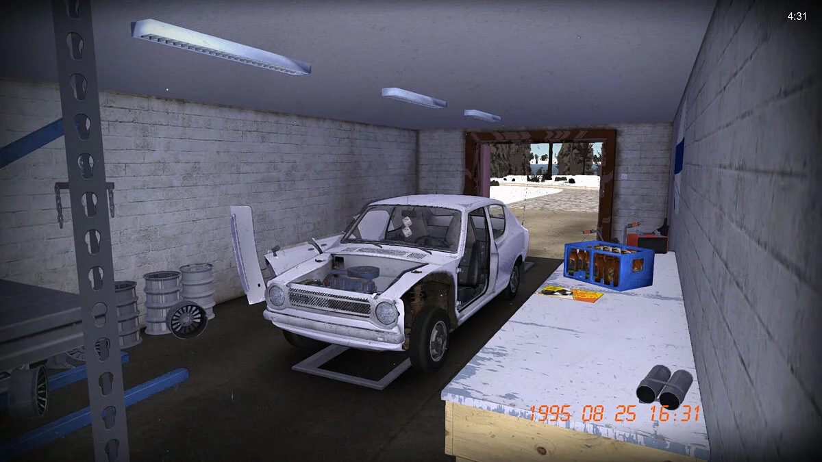 My Summer Car — Стартовая Сатсума, бесконечные деньги, немного еды