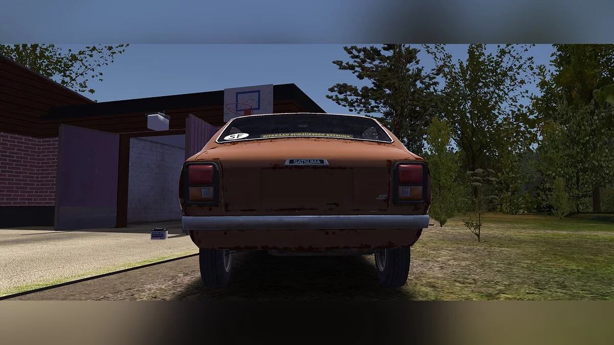 My Summer Car — Стоковая Satsuma с гоночным радиатором