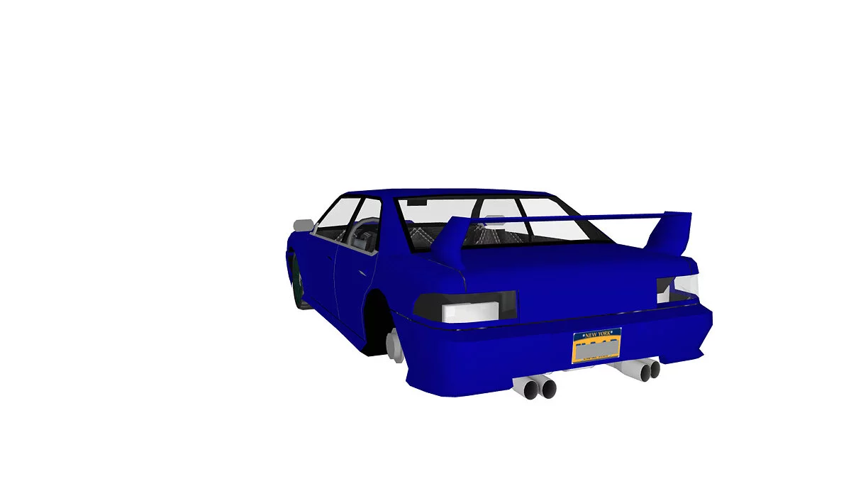 Simple Car Crash Physics Sim — Sultan из игры GTA SA