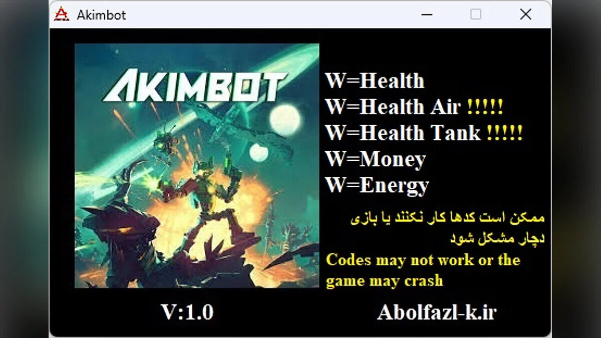 Akimbot — Трейнер (+5) [1.0]