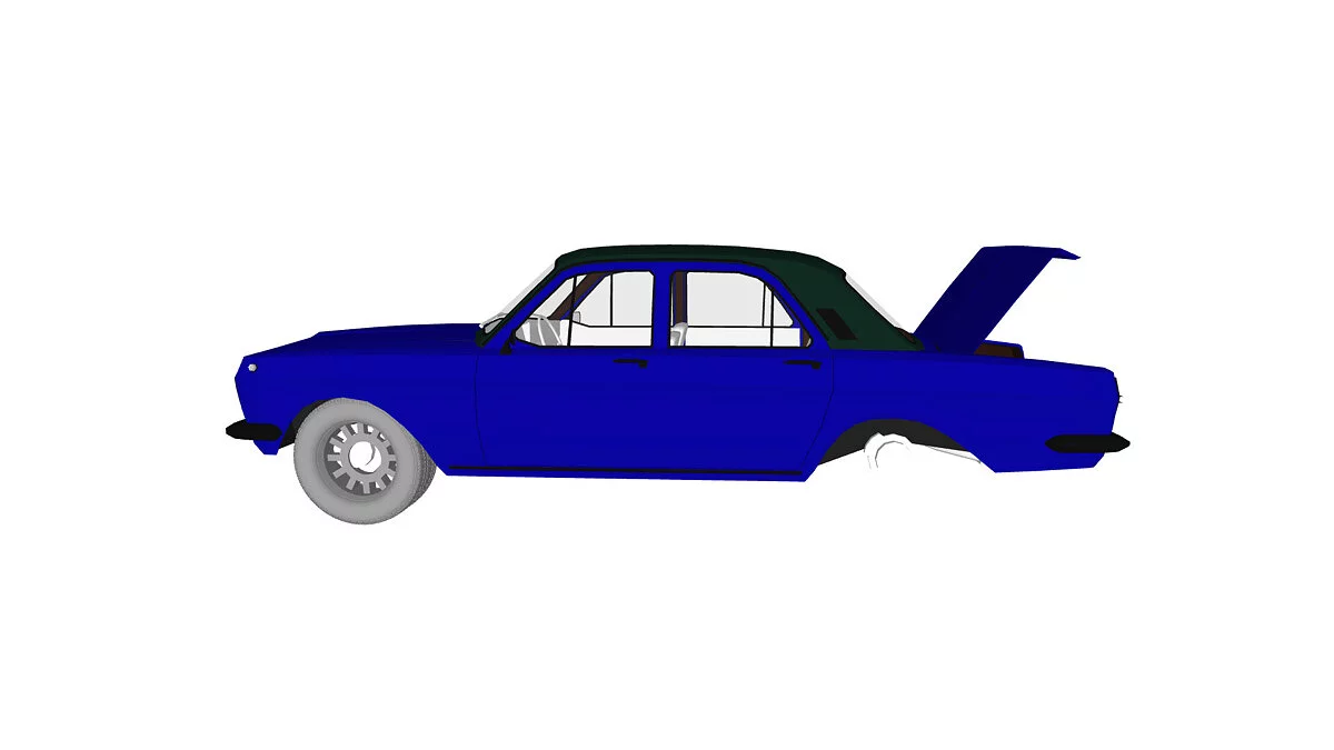 Simple Car Crash Physics Sim — Волга