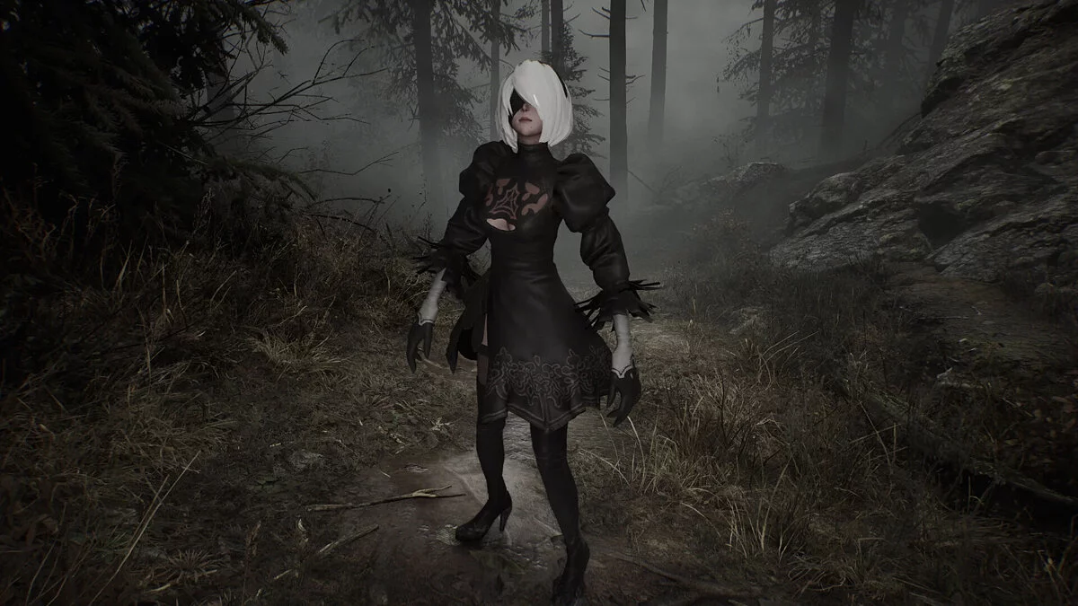 Silent Hill 2 — 2B из игры Nier Automata