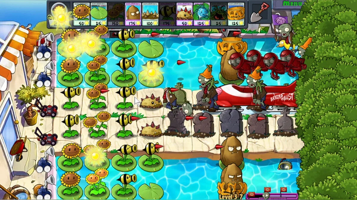 Plants vs. Zombies — Another Day: New History — продолжение первой и второй части игры