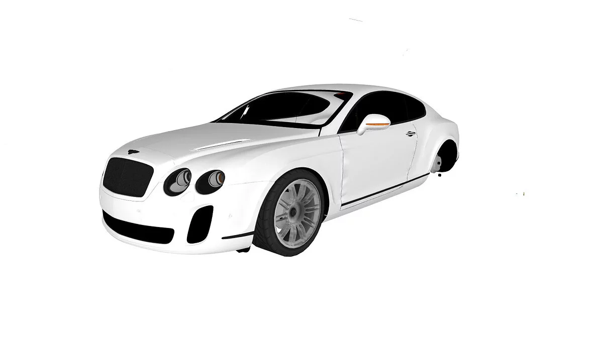 Simple Car Crash Physics Sim — Bentley Continental GT