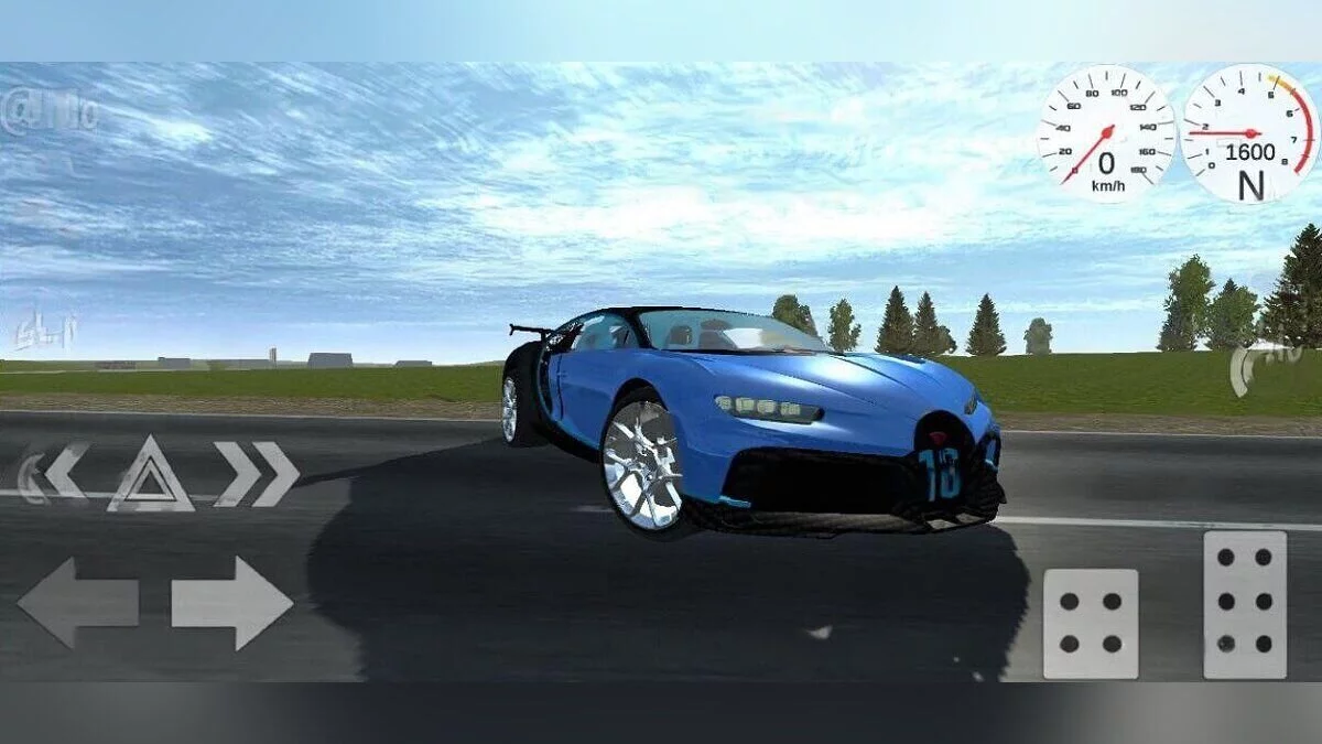 Simple Car Crash Physics Sim — Bugatti Chiron Pur Sport16