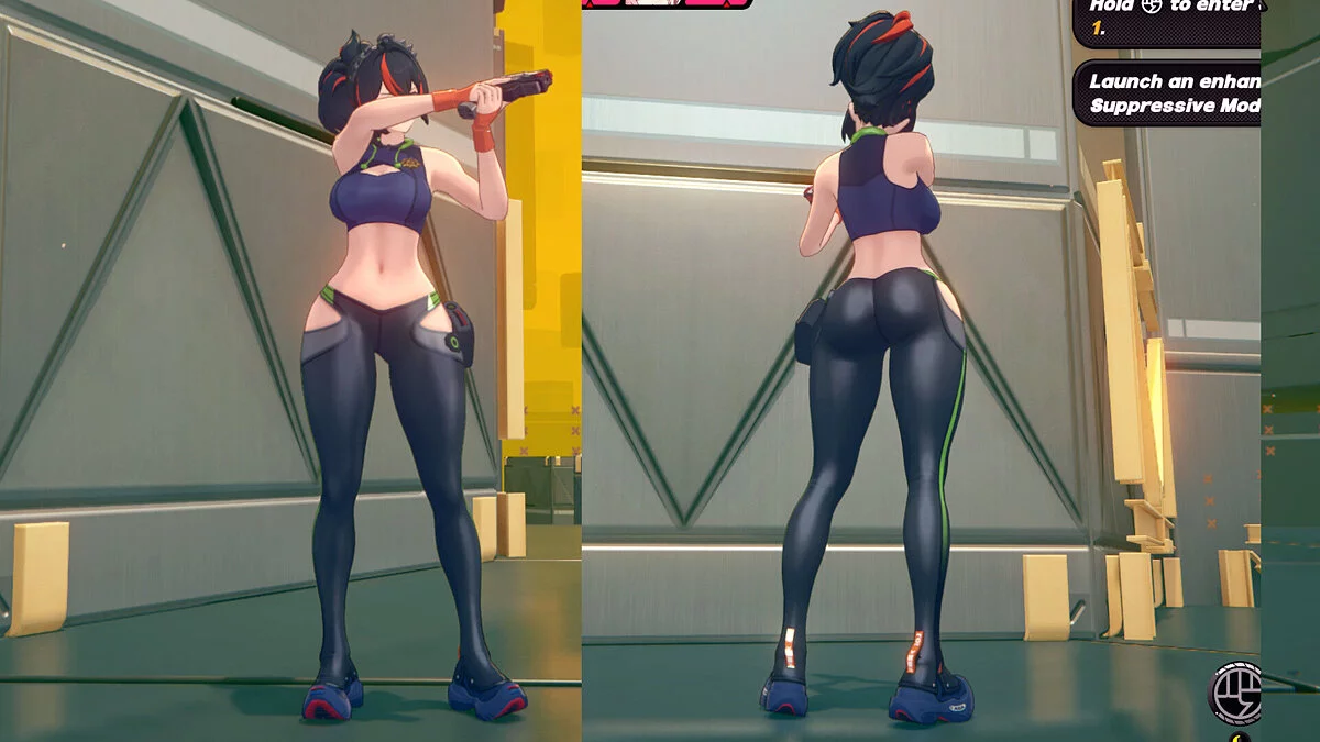 Zenless Zone Zero — Чжу Юань в спортивной одежде