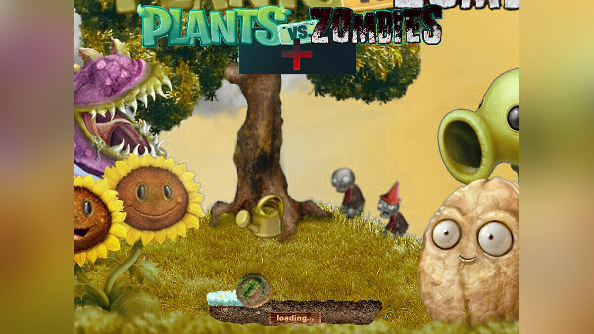 Plants vs. Zombies — Графический мод Real Life Edition HARDCORE+ [4.0]