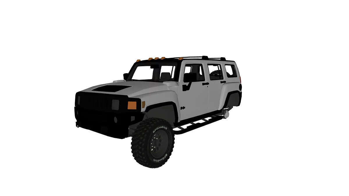 Simple Car Crash Physics Sim — Hummer H3