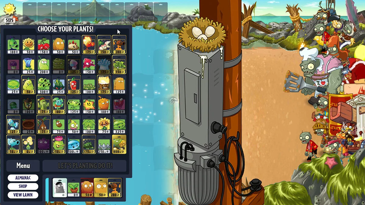 Plants vs. Zombies — Interdimensional Odyssey — глобальная переработка всей игры