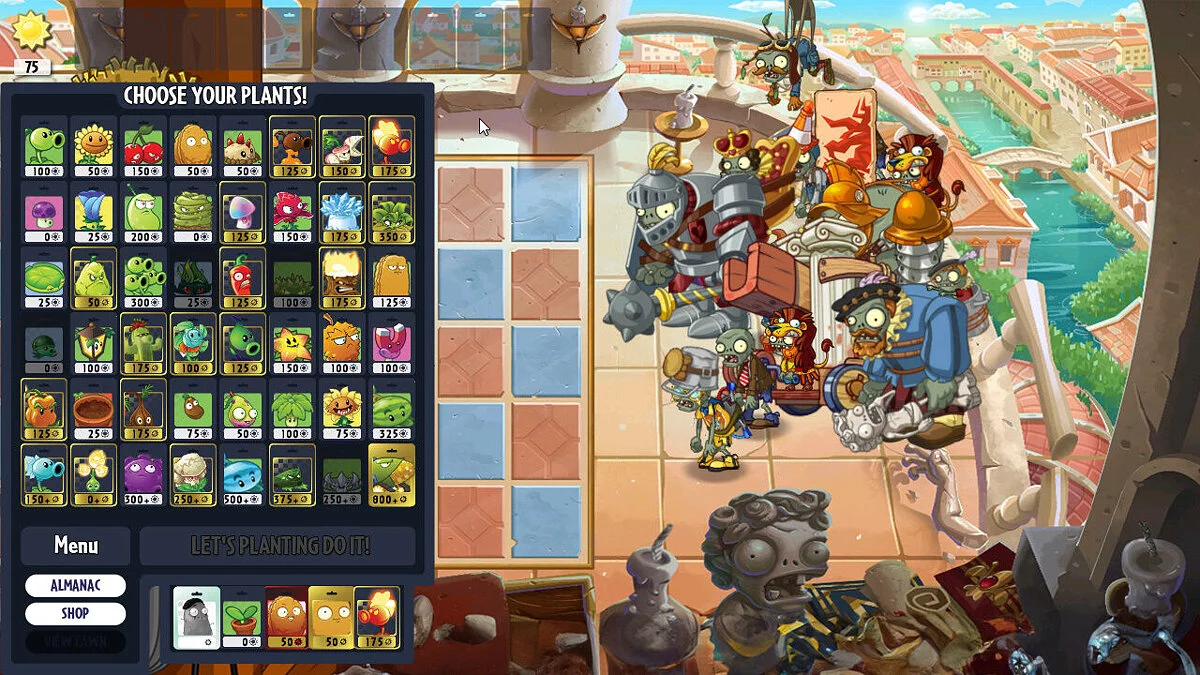Plants vs. Zombies — Interdimensional Odyssey — глобальная переработка всей игры