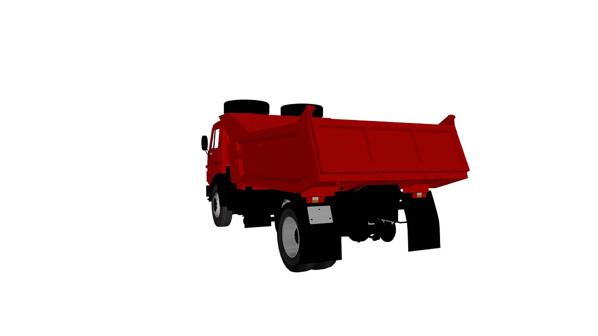 Simple Car Crash Physics Sim — Камаз-5410