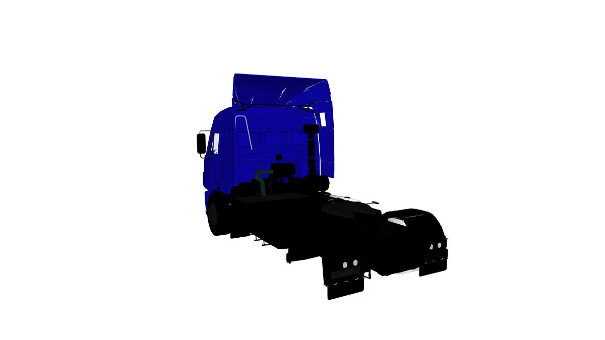 Simple Car Crash Physics Sim — Камаз-5460