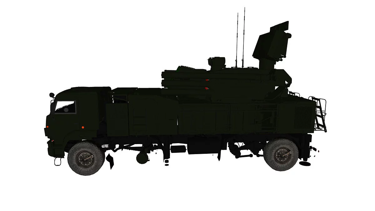 Simple Car Crash Physics Sim — Камаз ПВО