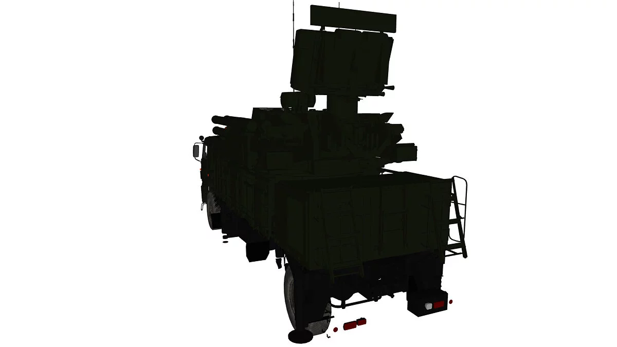 Simple Car Crash Physics Sim — Камаз ПВО