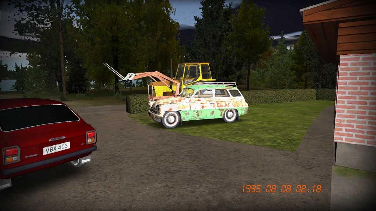My Summer Car — Красно-черная Сатсума