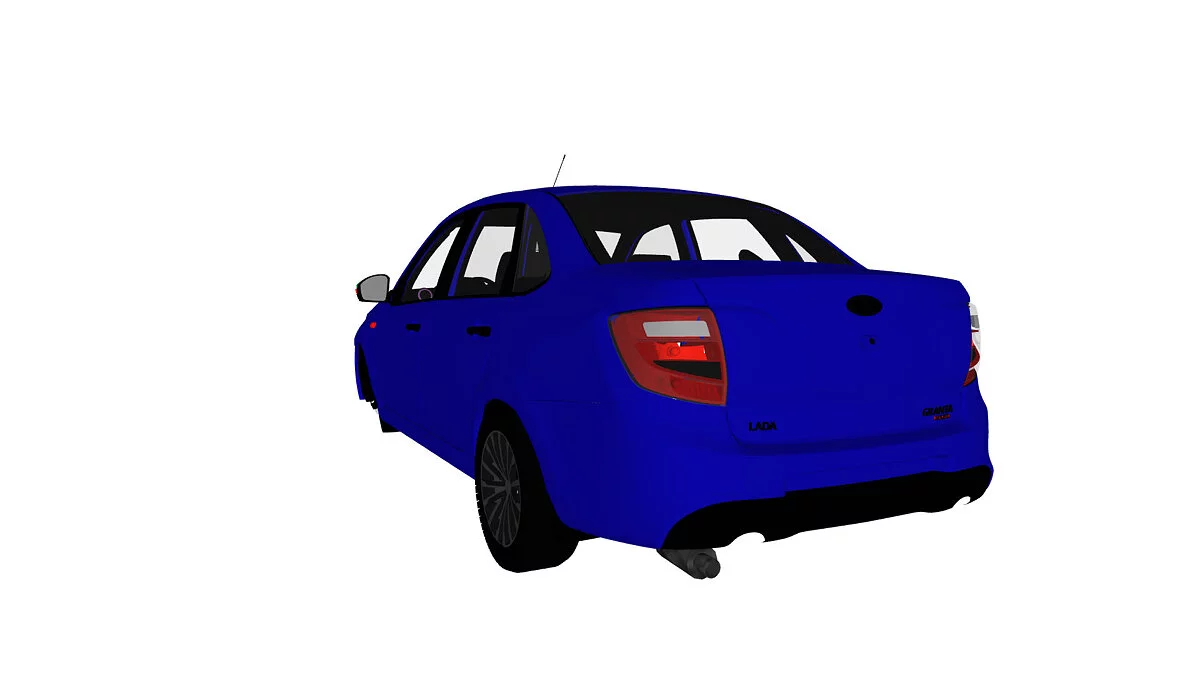 Simple Car Crash Physics Sim — Lada Granta