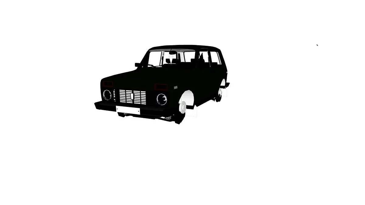 Simple Car Crash Physics Sim — Lada Niva (старая)