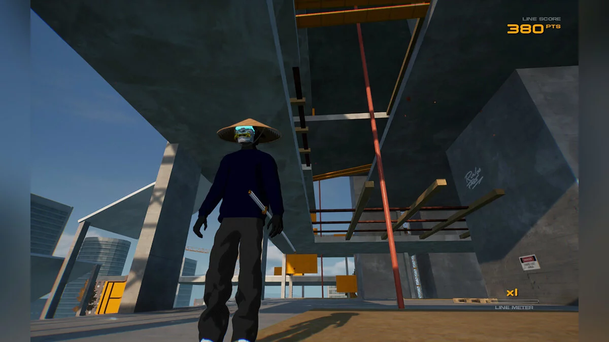 Rooftops &amp; Alleys: The Parkour Game — Маска Они