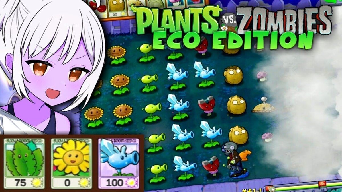 Plants vs. Zombies — Мод Eco Edition (v0.1.2) с онлайн-режимом и новыми механиками [ПК и Android]