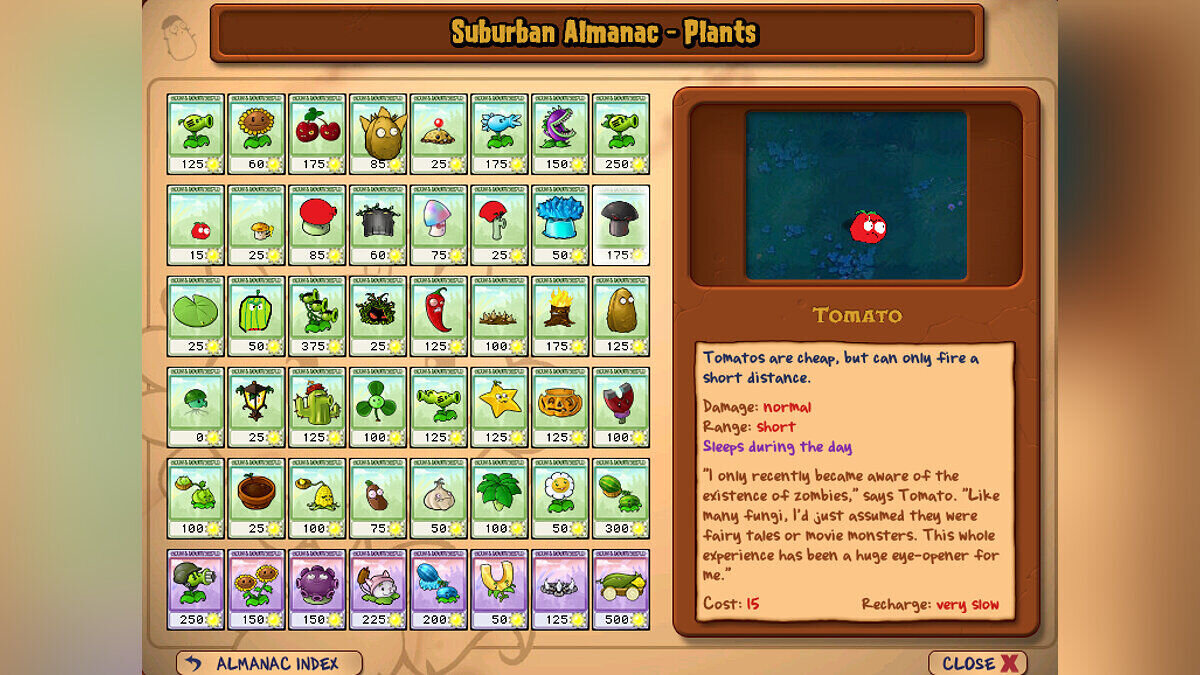 Plants vs. Zombies — Мод с изменёнными растениями и зомби