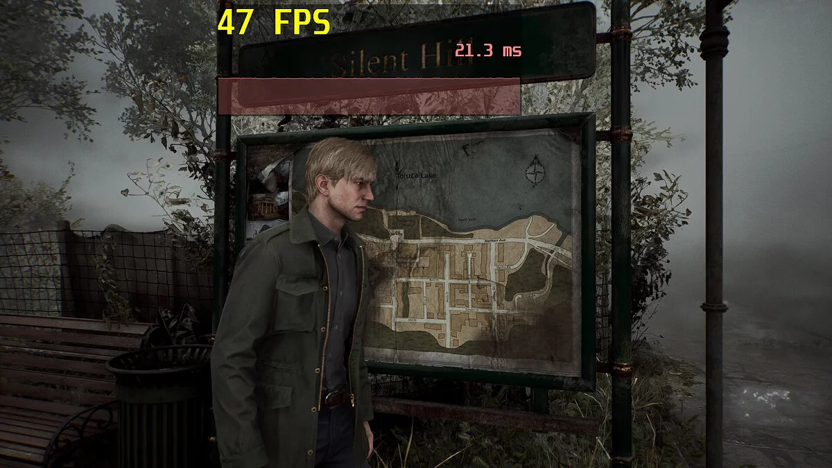 Silent Hill 2 — Оптимизированные настройки и генерация кадров FSR 3