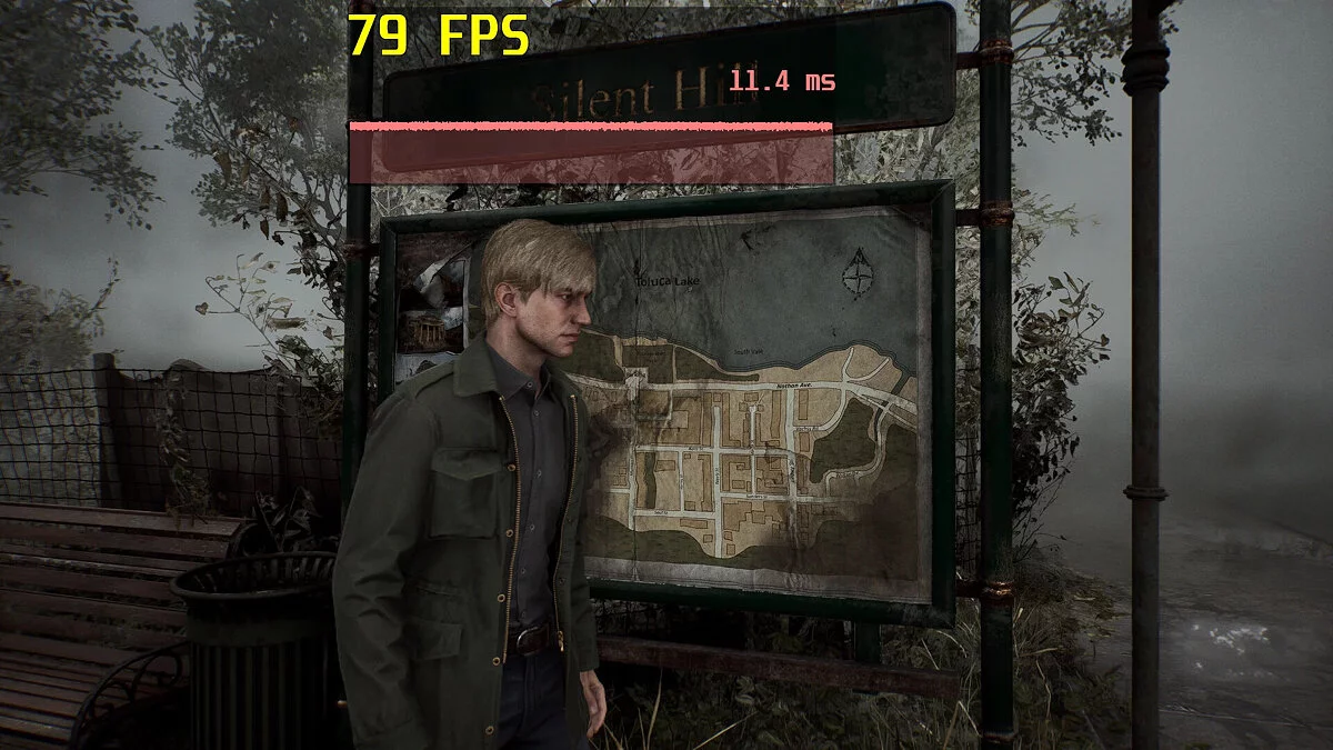 Silent Hill 2 — Оптимизированные настройки и генерация кадров FSR 3