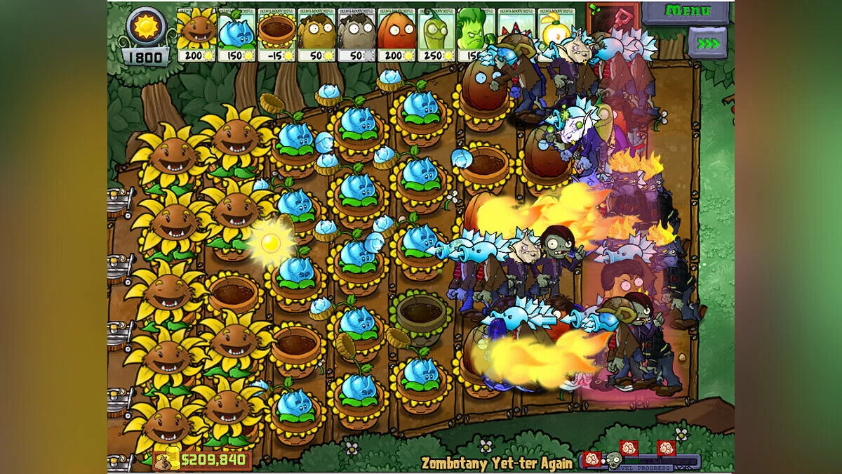 Plants vs. Zombies — Phidition — новые растения, зомби, мини-игры и сюжет [1.0]