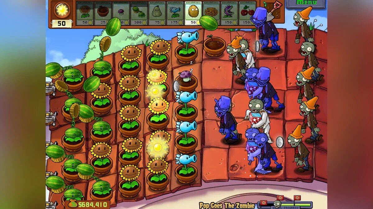 Plants vs. Zombies — Plants vs. Zombies Expansion (v1.0.11) — глобальная переработка игры
