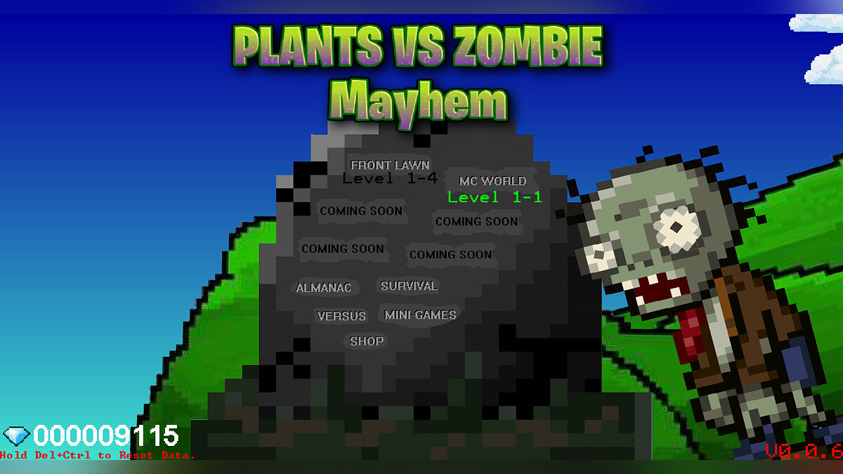 Plants vs. Zombies — Plants Vs Zombies Mayhem — игра в стиле Minecraft и новые враги