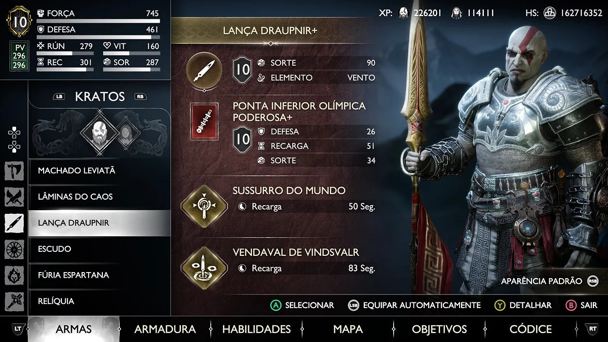 God of War: Ragnarok — Пройденная игра без читов