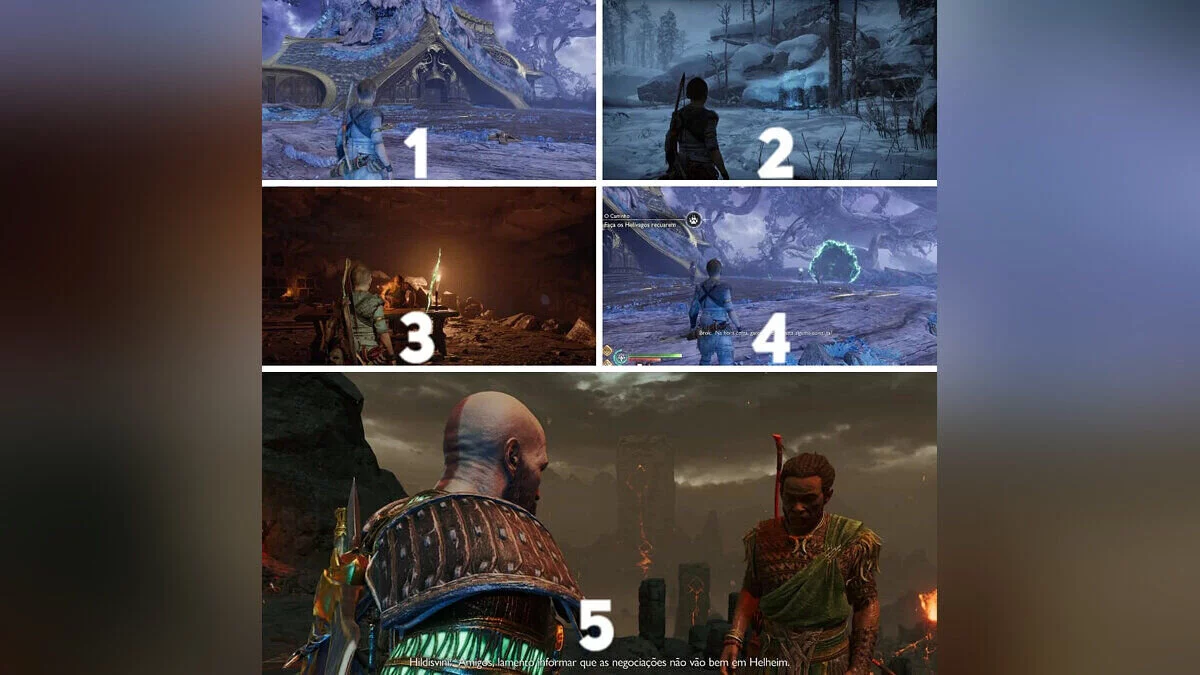 God of War: Ragnarok — Пропуск всех заданий Атрея