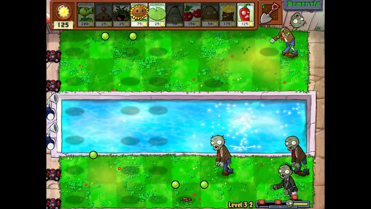 Plants vs. Zombies — PvZ Dementia — мод с уникальной особенностью
