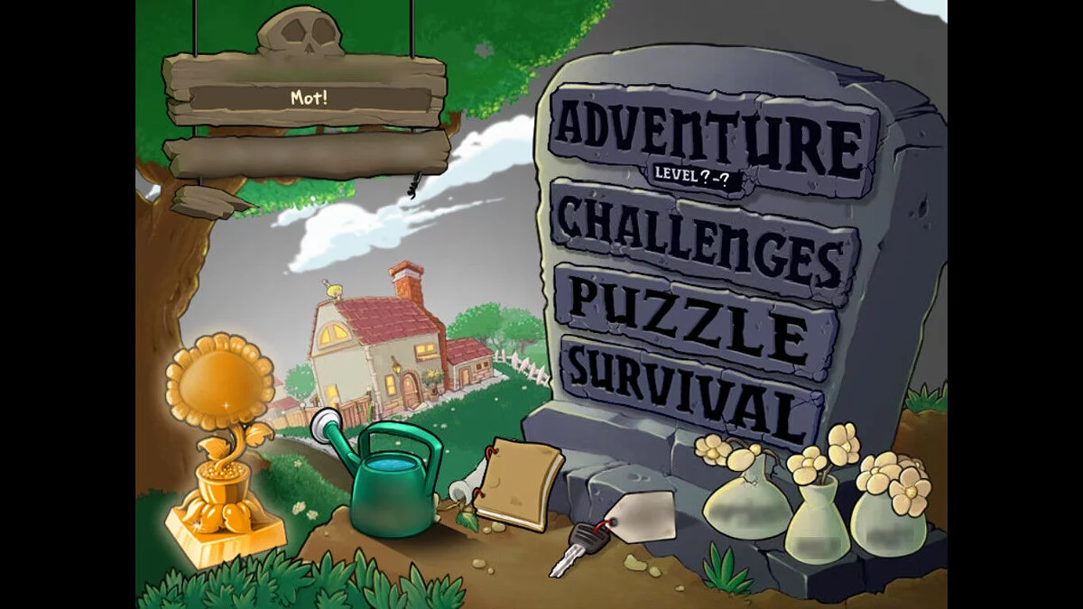 Plants vs. Zombies — PvZ Dementia — мод с уникальной особенностью