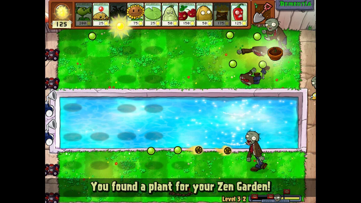 Plants vs. Zombies — PvZ Dementia — мод с уникальной особенностью