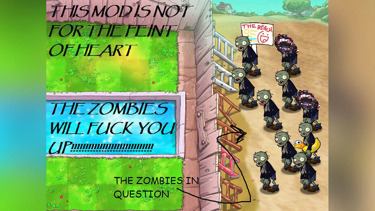 Plants vs. Zombies — PvZ: Freaky Edition — новые скины для растений, зомби и другие изменения
