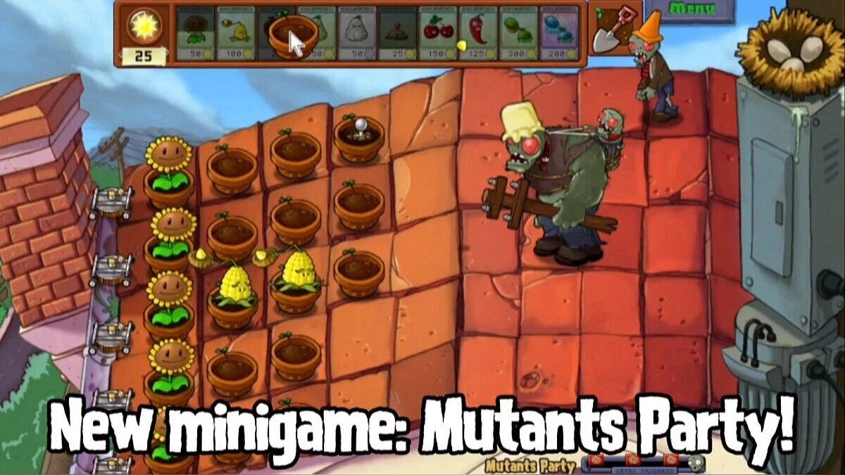 Plants vs. Zombies — PVZ: The Giga Mod Deluxe — сложный и уникальный геймплей