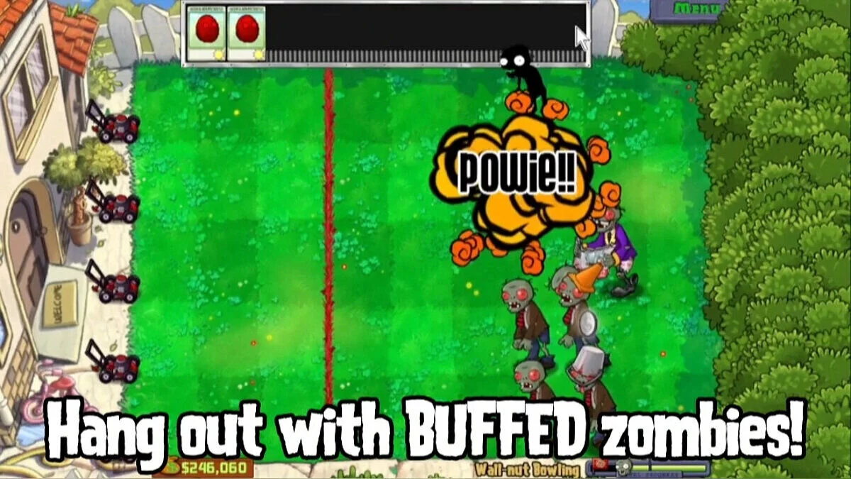 Plants vs. Zombies — PVZ: The Giga Mod Deluxe — сложный и уникальный геймплей