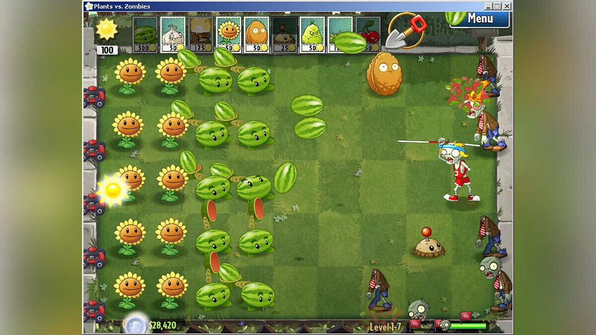 Plants vs. Zombies — PVZ2PAK — графика как во второй части