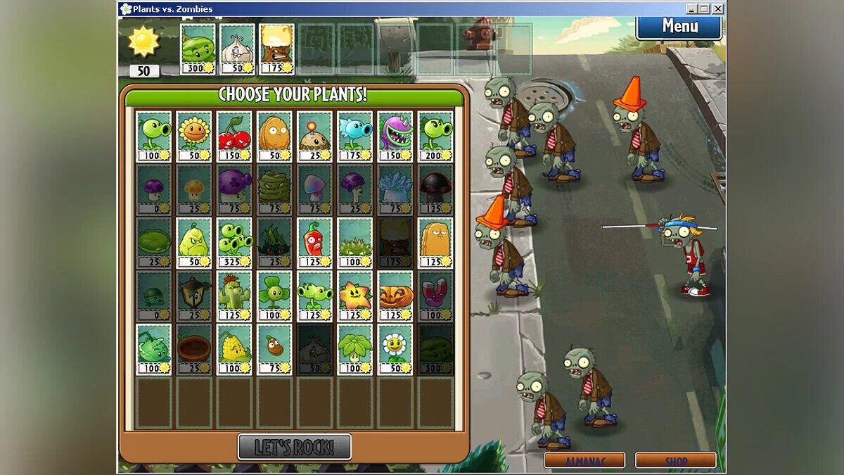 Plants vs. Zombies — PVZ2PAK — графика как во второй части