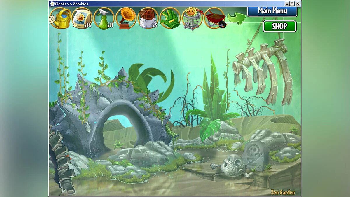Plants vs. Zombies — PVZ2PAK — графика как во второй части