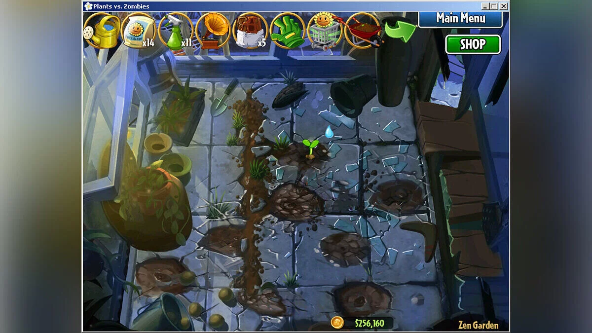 Plants vs. Zombies — PVZ2PAK — графика как во второй части