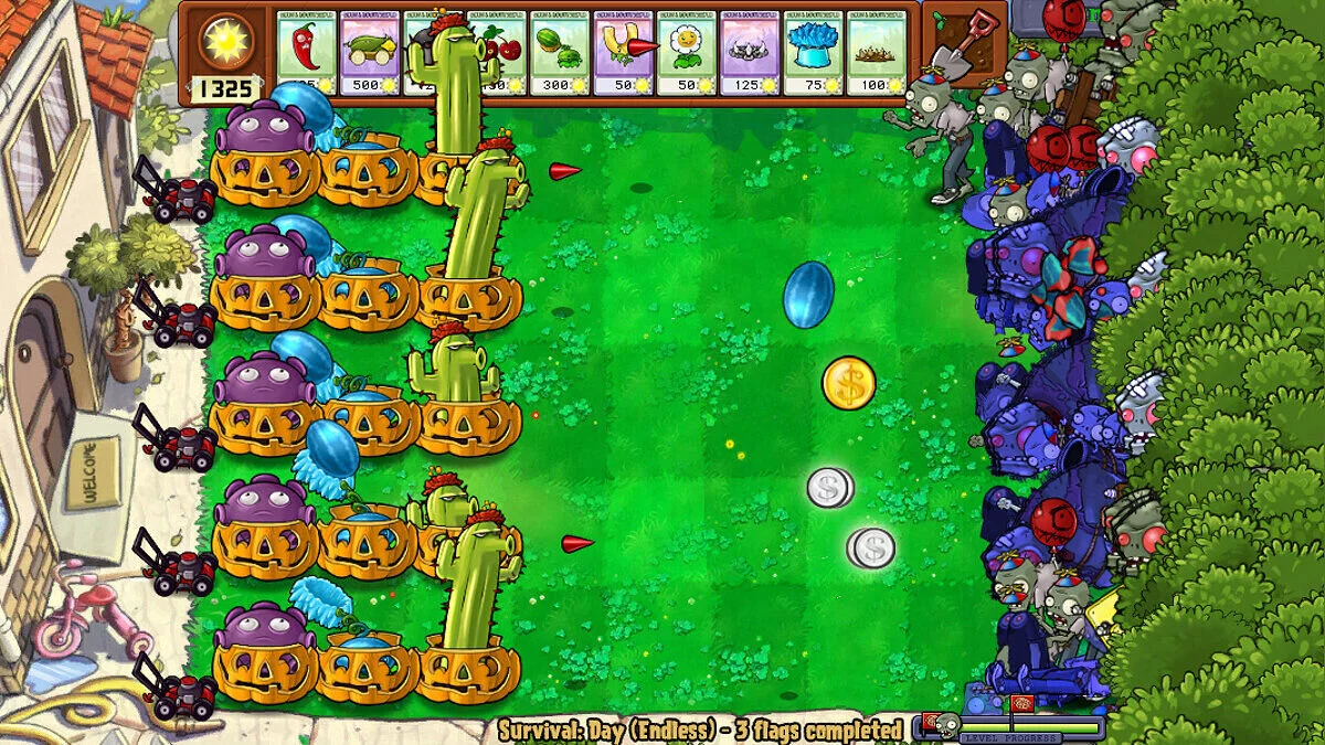 Plants vs. Zombies — PvZWidescreen — широкоэкранный формат 16:9