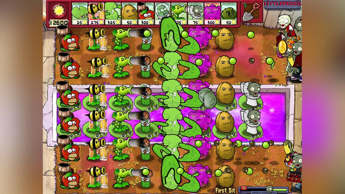 Plants vs. Zombies — Rizzy Edition — новые растения, новые зомби и многое другое
